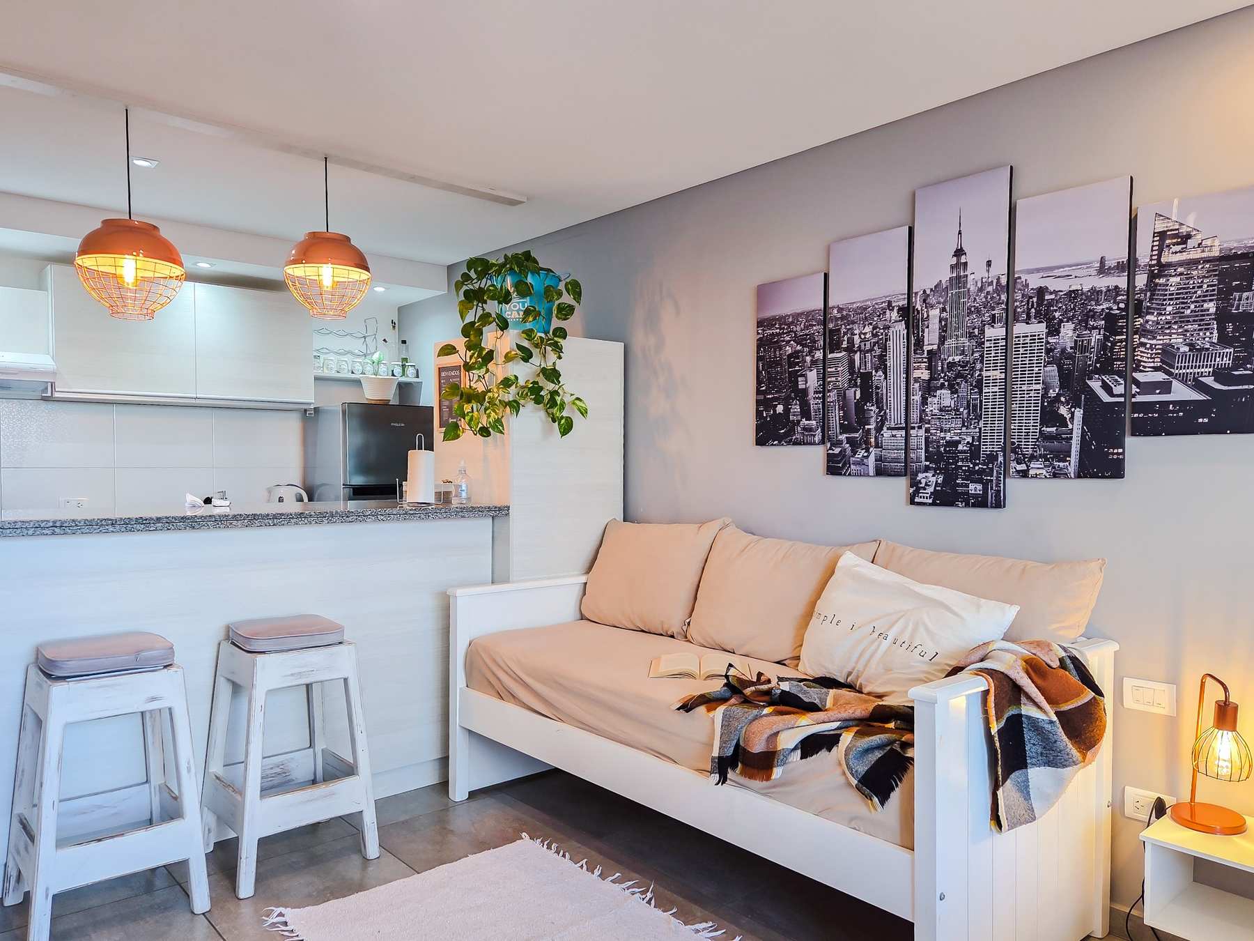 Bulnes · living y cocina